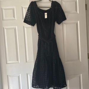 Anthropologie - Maeve Josette Eyelet Midi Dress NWT medium
